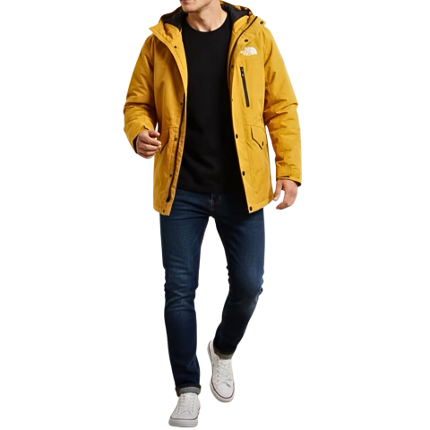 3/1 Su ve Rüzgar Geçirmez Mont