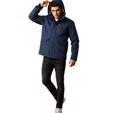 3/1 Su ve Rüzgar Geçirmez Mont