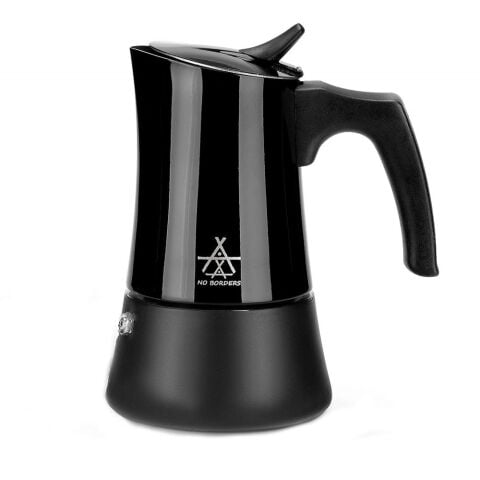 Alocs Taşınabilir Mocha Pot 450 ML 9 Cup Siyah