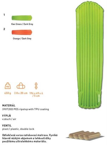 Trimm Tiguan Şişme Mat - Turuncu