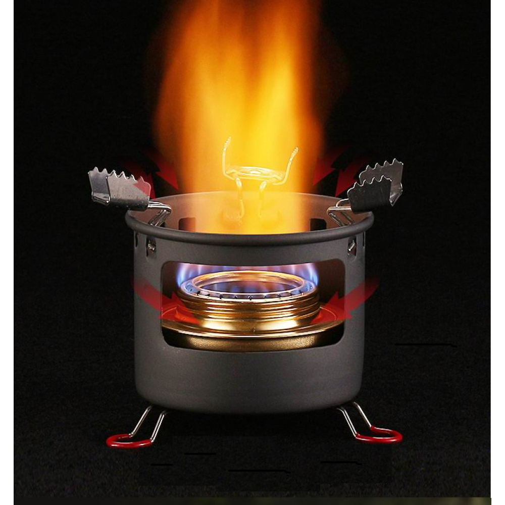 Alocs Alkol Ocağı Rüzgar Engelleme Yüksek Duvarlı