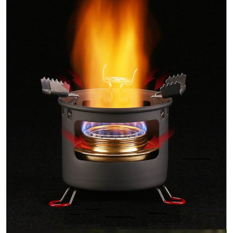 Alocs Alkol Ocağı Rüzgar Engelleme Yüksek Duvarlı