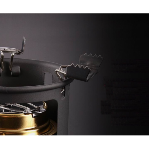 Alocs Alkol Ocağı Rüzgar Engelleme Yüksek Duvarlı