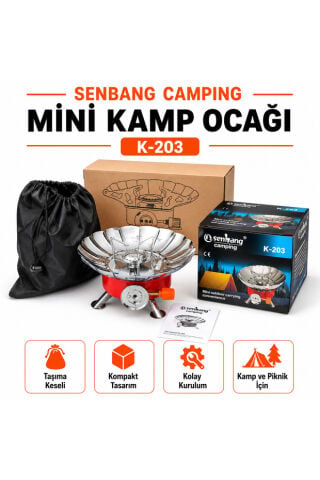Senbang Camping K-203 Mini Kamp Ocağı