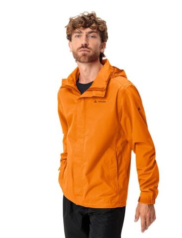 Vaude Turuncu Escape Light Erkek Yağmurluk