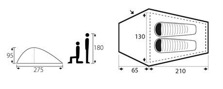 Trimm Delta-D 2 Kişilik 4 Mevsim Ultralight Çadır