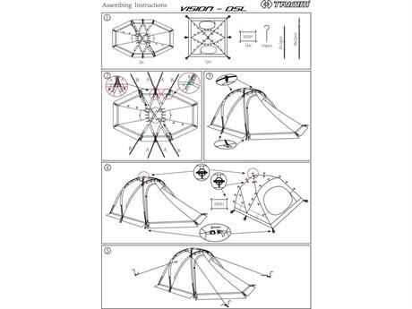 Trimm Vision-DSL 3 Kişilik 5 Mevsim Çadır