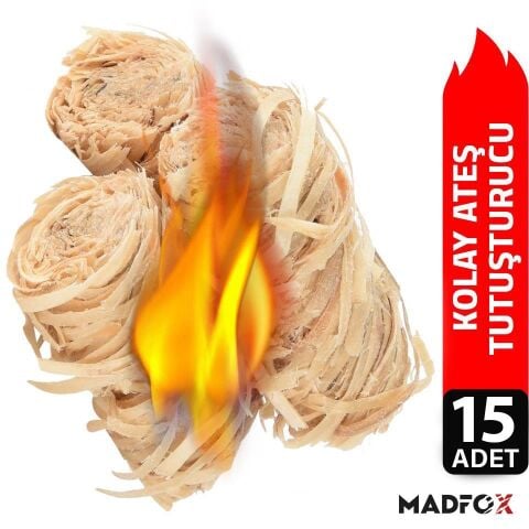 Madfox FireNest Doğal Odun Yünü Tutuşturucu 250 gr